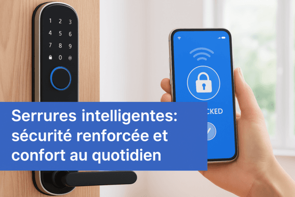 Serrures intelligentes : sécurité renforcée et confort au quotidien